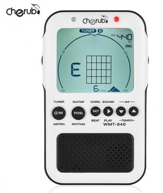 CHERUB WMT-940 結他 和弦表 節拍調音器